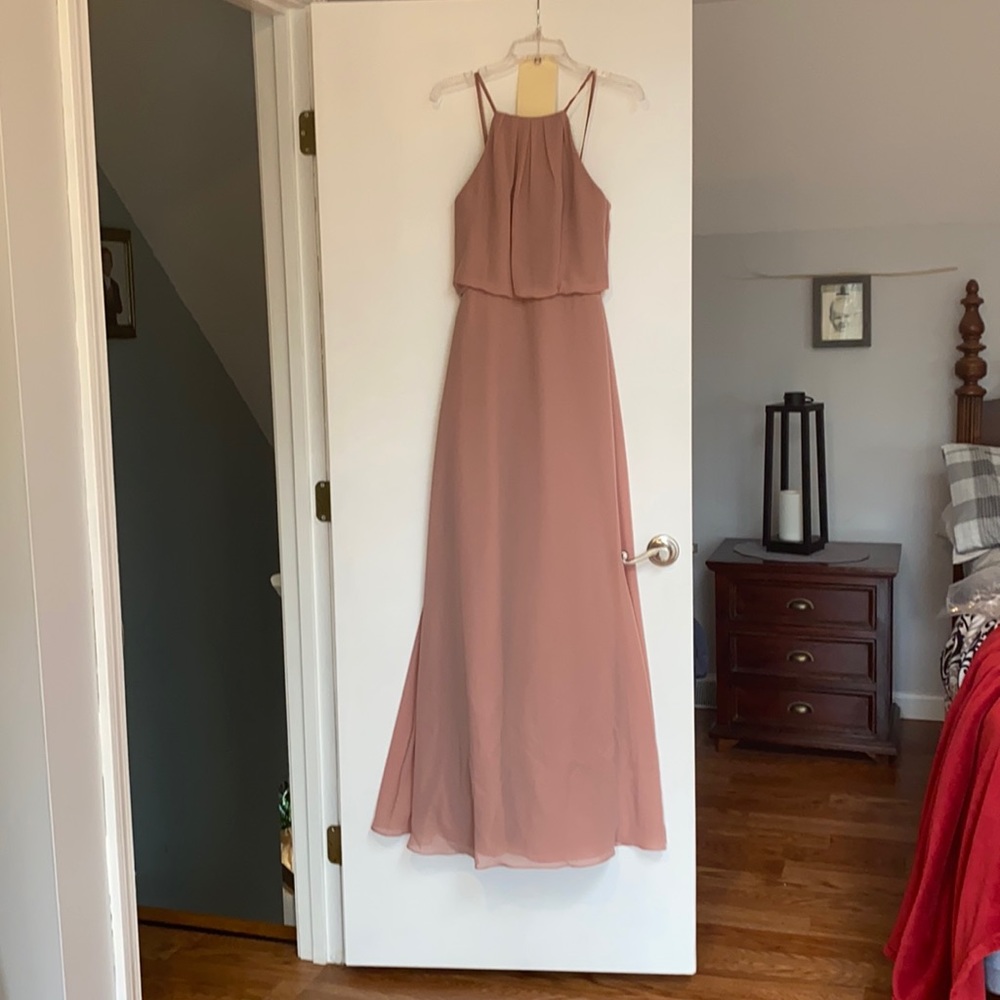 Sorella Vita 2020 dusty rose bridesmaids dress